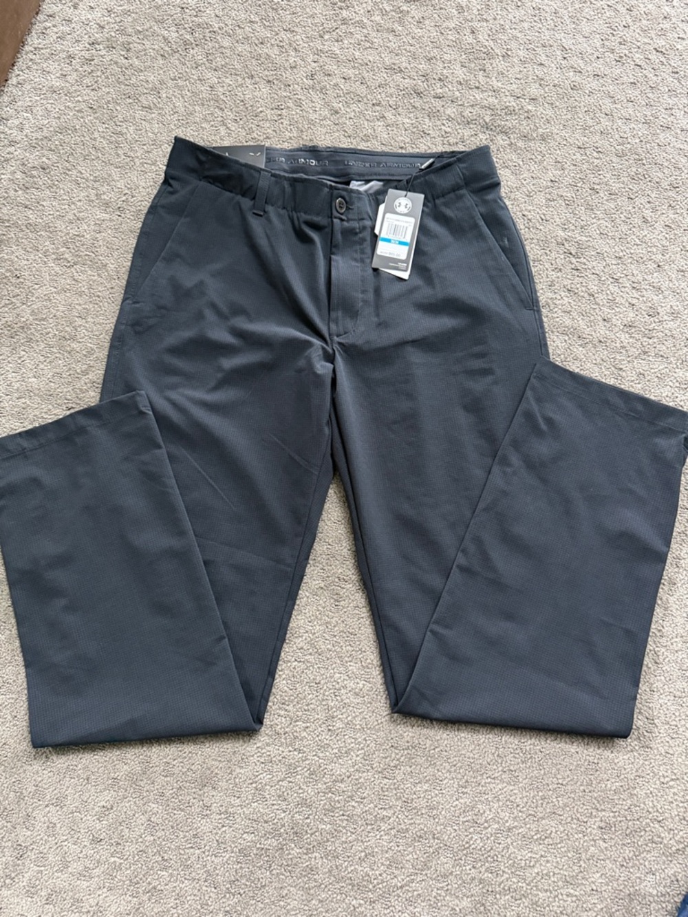 Under Armour Men's Black Dress Pants - Performance Stretch